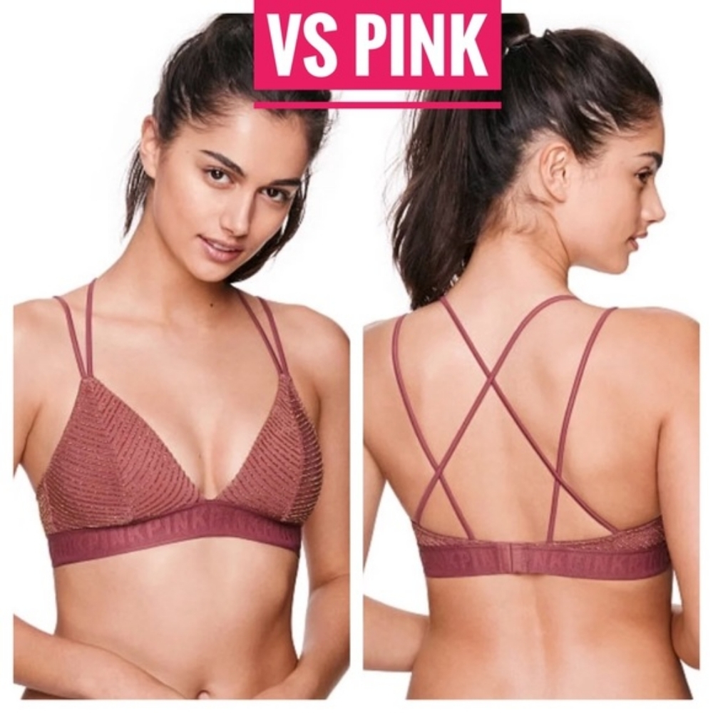 BUY 1 GET 1 FREE PINK VICTORIA SECRET BRALETTE - Picture 3 of 10